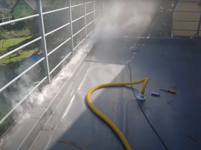 VIDEO: Místní šetření zatékání do terasy - Havlíčkův Brod